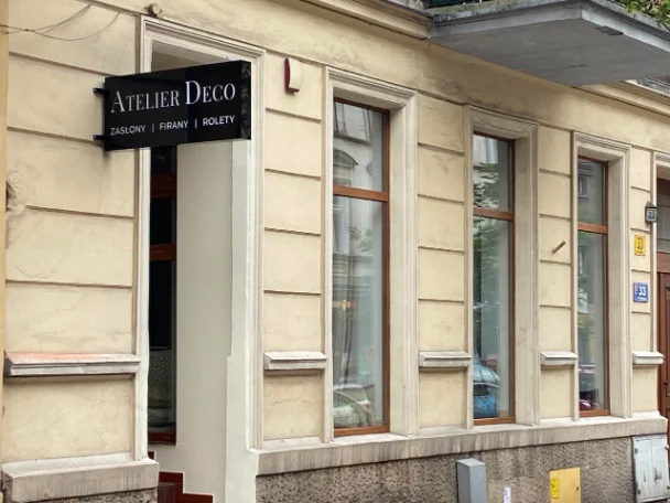 <h5>Atelier Deco</h5><p> - Reklama zewnętrzna i wewnętrzna</p>
