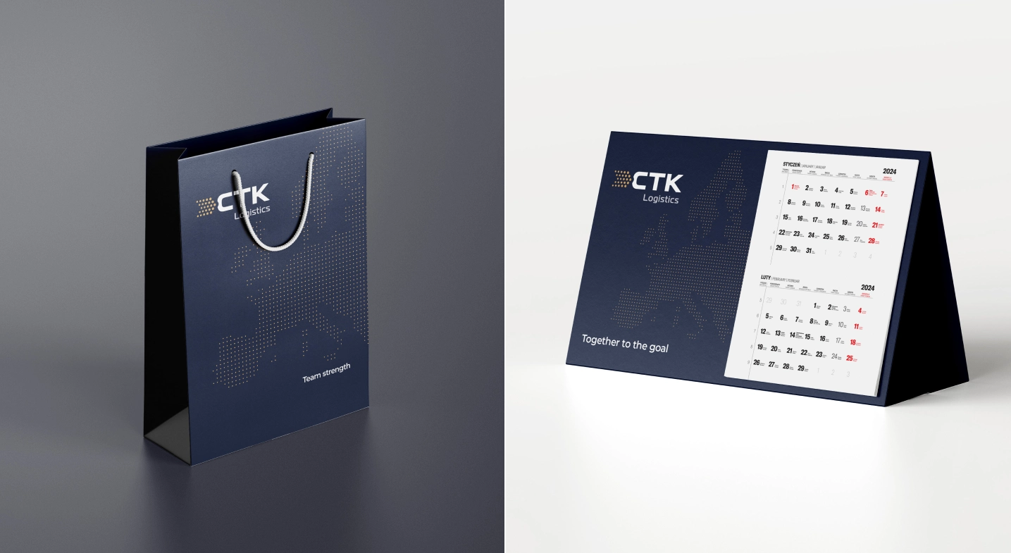 Akcesoria z logiem CTK Logistics