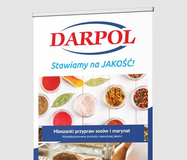 <h5>Darpol</h5><p> - Reklama zewnętrzna i wewnętrzna</p>