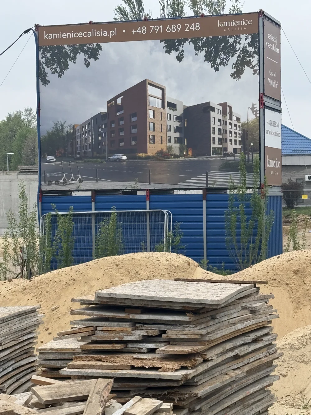 kamienice Calisia - Reklama zewnętrzna i wewnętrzna