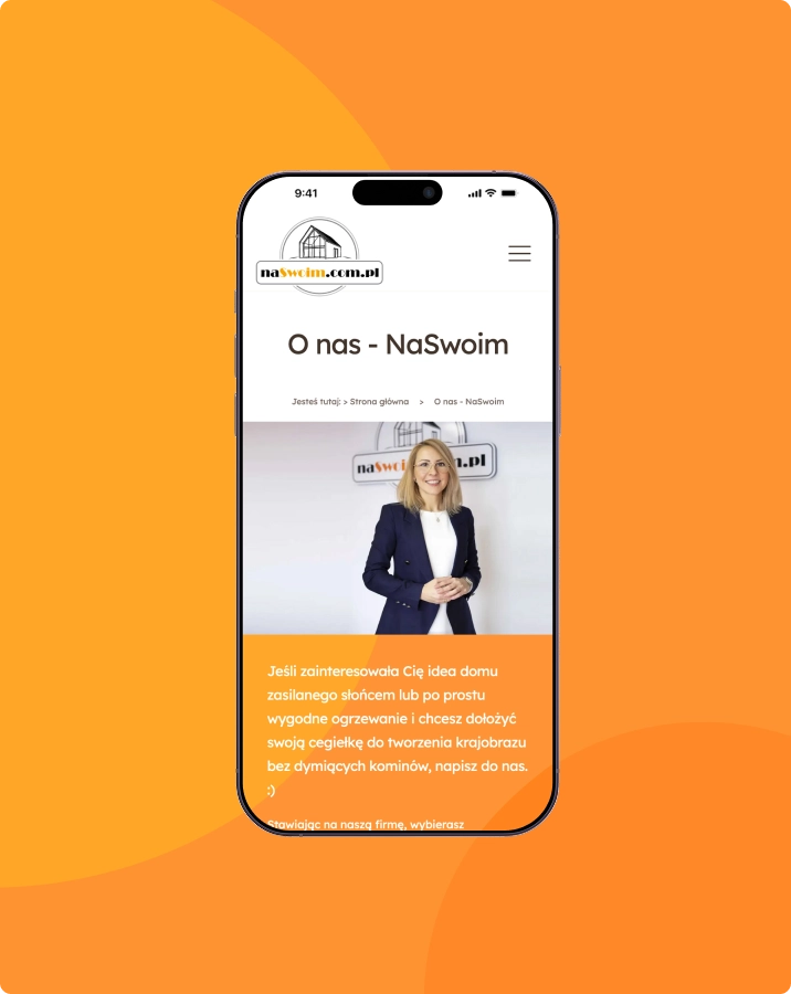 zdjecie tabletu i telefonu z odpalpną strona 'Na Swoim'