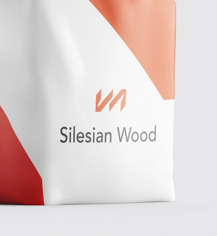 Opakowanie z logiem silesian wood